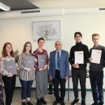 Read more about the article Vidusskolēnu godināšana. “Tēja pie direktora”