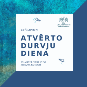 Read more about the article Atvērto durvju diena RTU Liepājas studiju un zinātnes centrā