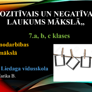 Read more about the article “Pozitīvais un negatīvais laukums mākslā”