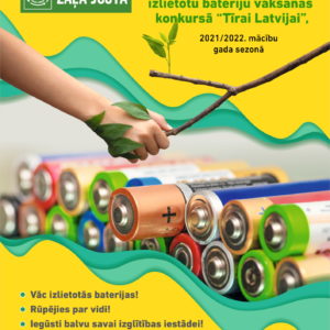 Read more about the article Izlietoto bateriju vākšanas konkurss