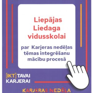 Read more about the article Pateicība par karjeras nedēļu