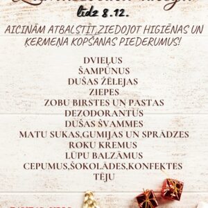 Read more about the article Labdarības akcija “Tabitas sirds”