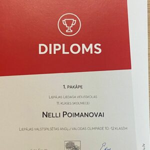 Read more about the article 🥇 un🥉 angļu valodas olimpiādē