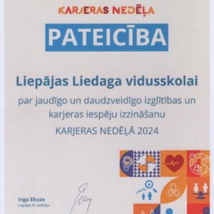 Read more about the article ✅Noslēgusies Karjeras nedēļa “Izglītība un karjera ikvienam”