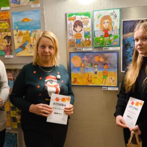 Read more about the article Labi sasniegumi 👩🏻‍🎨”Starptautiskā bērnu un jauniešu mākslas konkursa Liepājas pilsētas kārtā LIDICE 2025″.