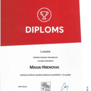 Read more about the article 🎨Liepājas valstspilsētas vizuālās mākslas olimpiādes 1.–3. klasēm