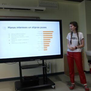 Read more about the article 💼9.klases prezentē savu projektu “Mans karjeras stāsts”