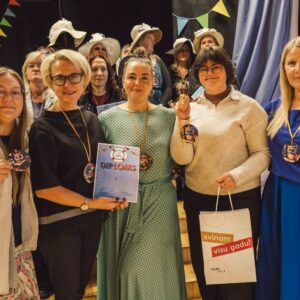 Read more about the article 🦉Skolotāju erudītu konkurss 🌊”Skola kā jūra”