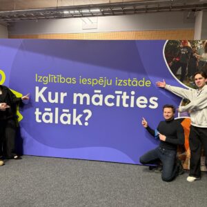 Read more about the article Liepājas Liedaga vidusskola piedalās 🎪izstādē “Kur mācīties tālāk?”
