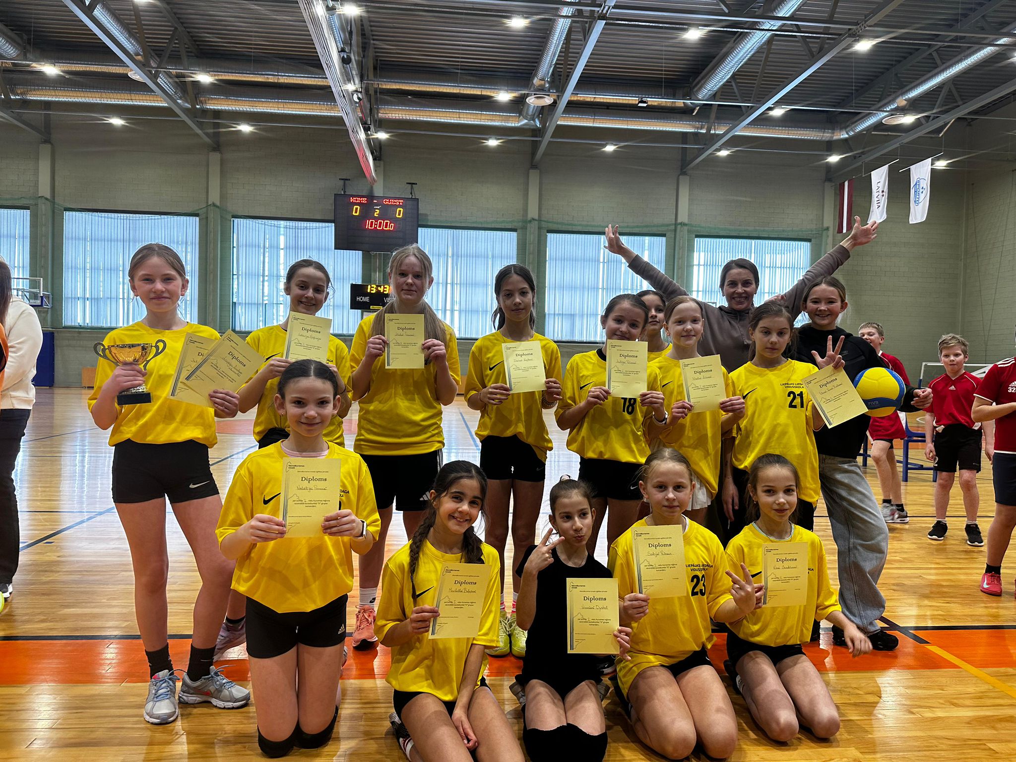 You are currently viewing 🥇vieta Kurzemes reģiona sacensībās Tautas bumbā meitenēm