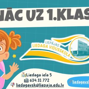 Read more about the article 🐱Nāc mācīties uz 1.klasi