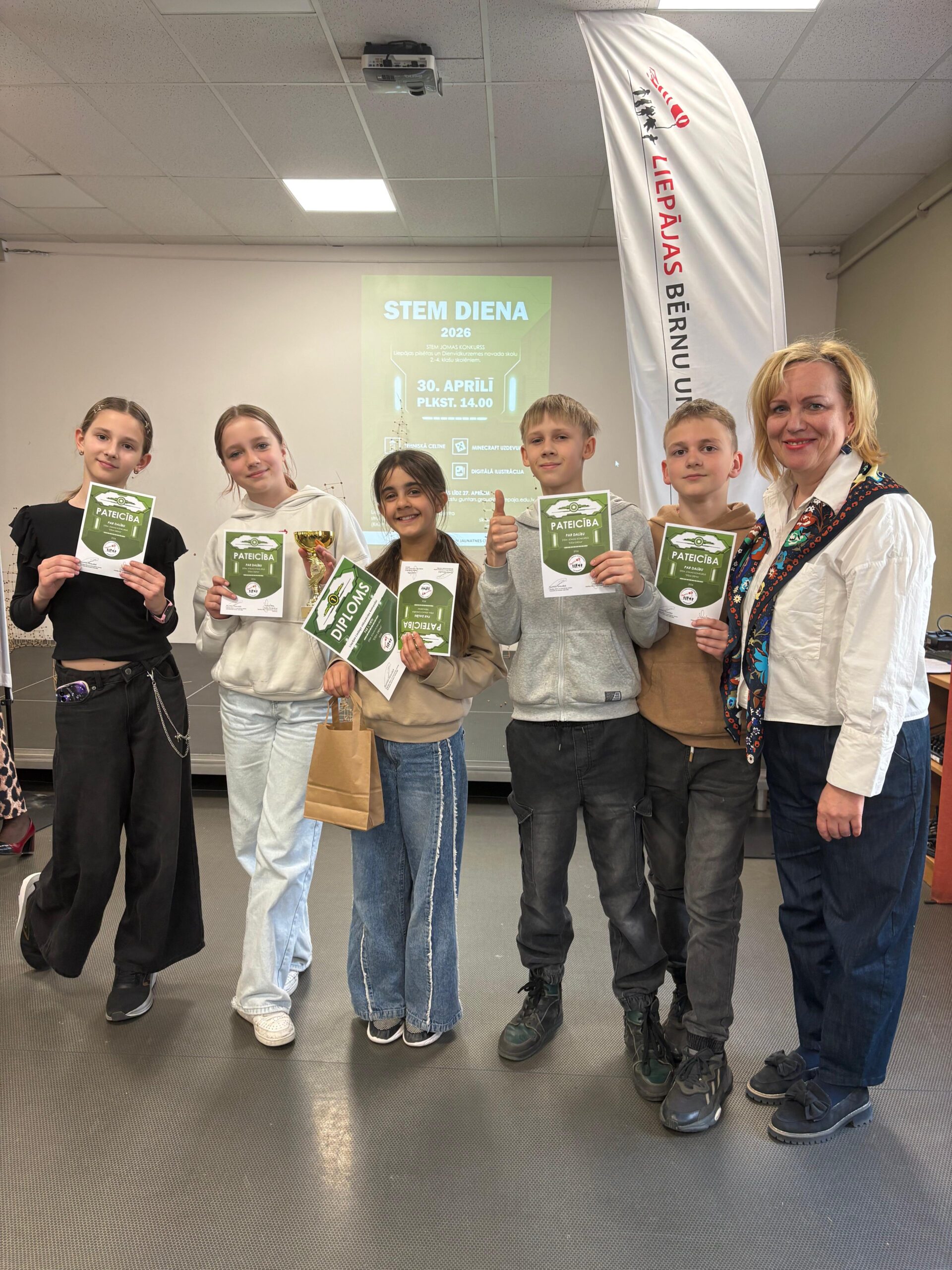 Read more about the article STEM diena 2026 konkursā 🥇vieta