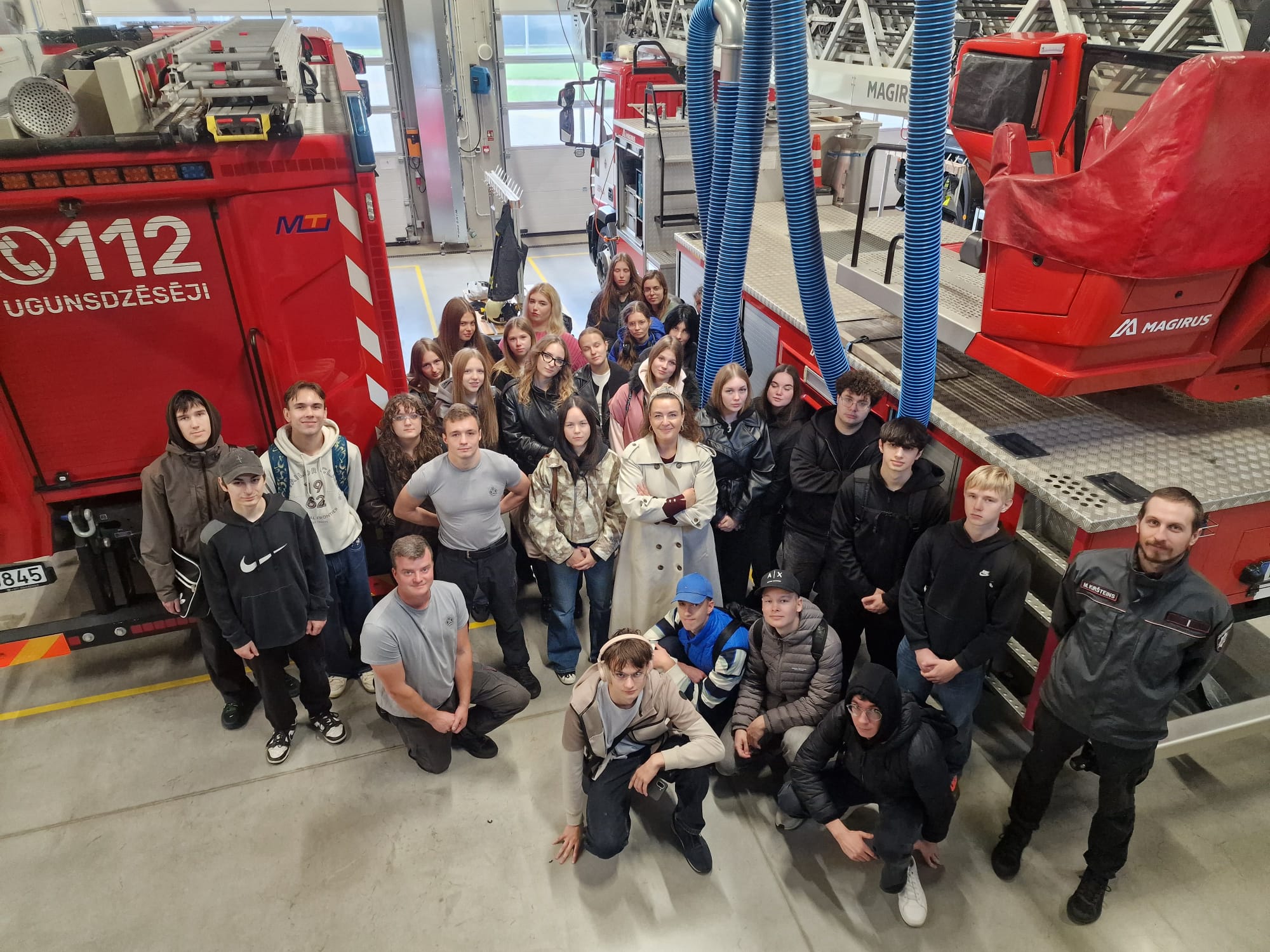 You are currently viewing 12.a klase iepazīst Liepājas Katastrofu pārvaldības centra darbu🚒👩‍🚒